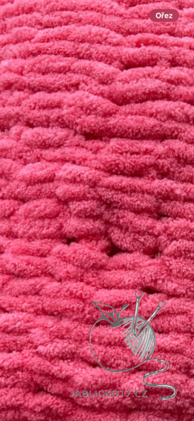 Deka ručně pletená na jednolůžko