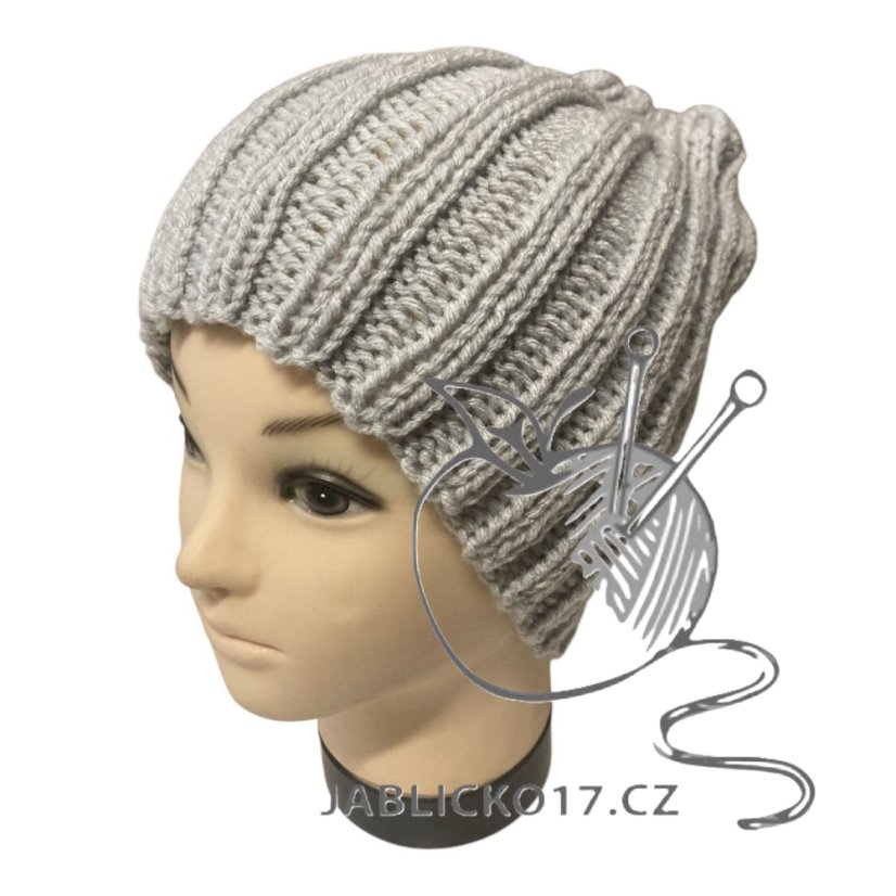 Čepice ručně pletená