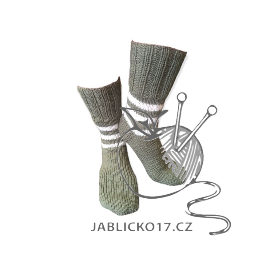 Ručně pletené ponožky na míru
