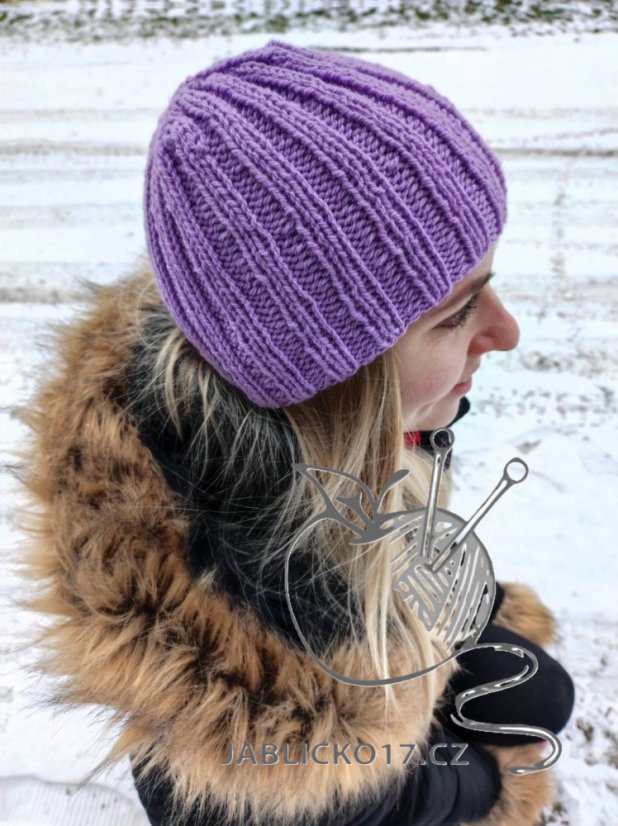 Čepice ručně pletená
