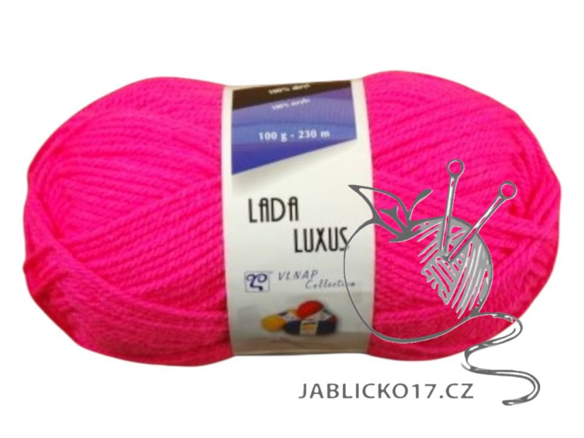 Lada luxus růžová neon