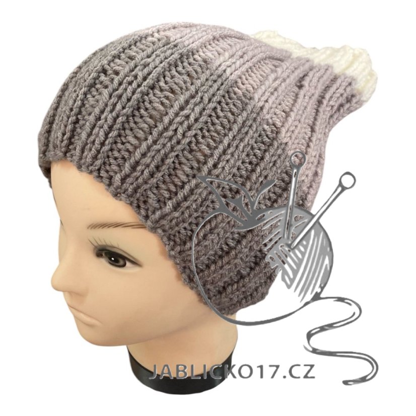 Čepice ručně pletená