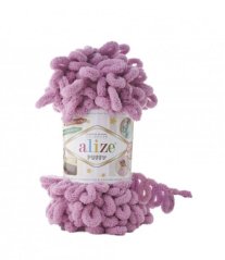 Puffy pletení bez jehlic/háčku