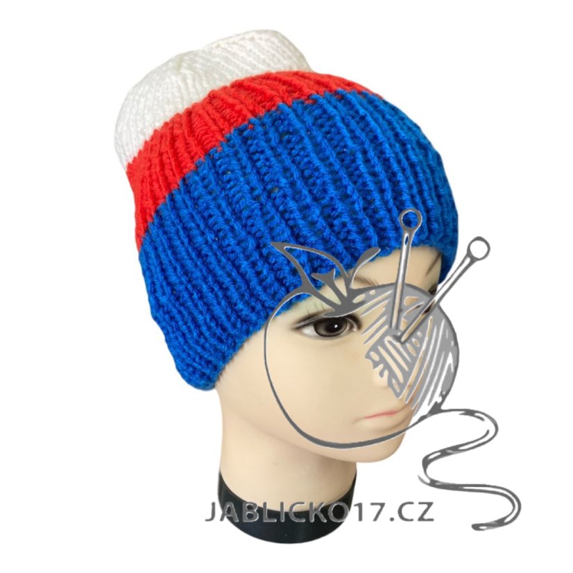 Čepice ručně pletená