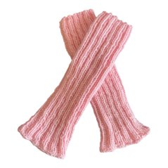 Návleky na nohy ručně pletené