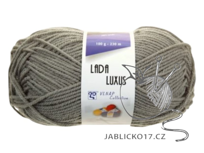 Lada luxus šedá