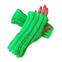 Návleky na ruce ručně pletené