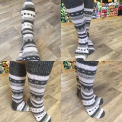 Ručně pletené podkolenky na míru