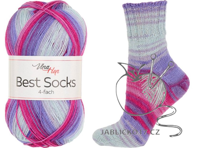 Best socks 4-fach Vlna-Hep