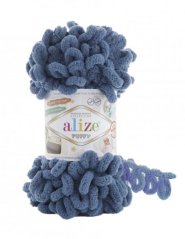 Puffy pletení bez jehlic/háčku