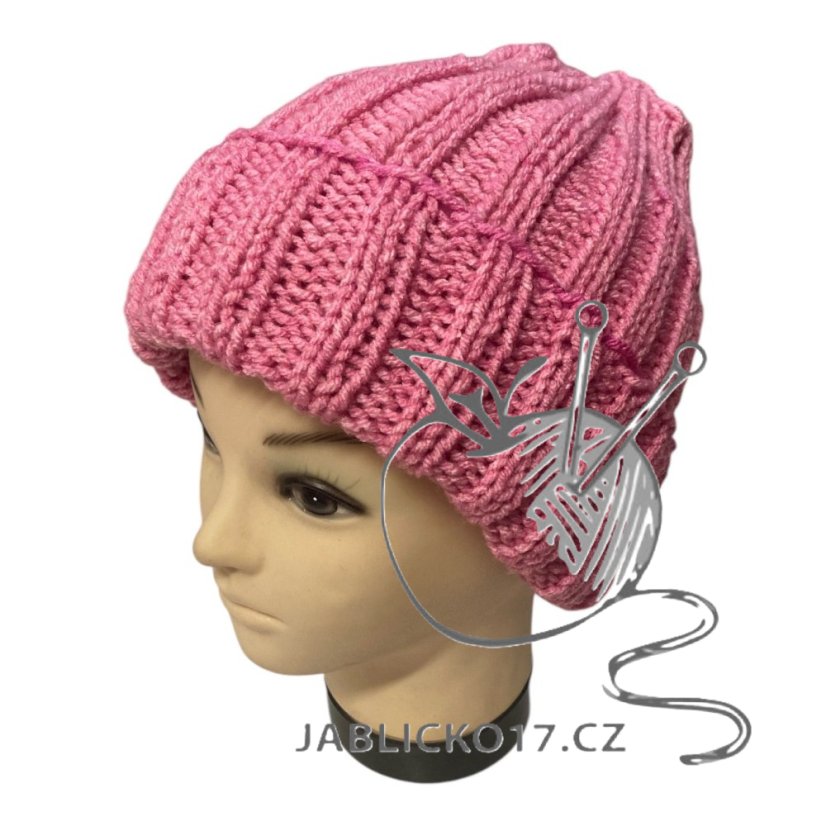 Čepice ručně pletená