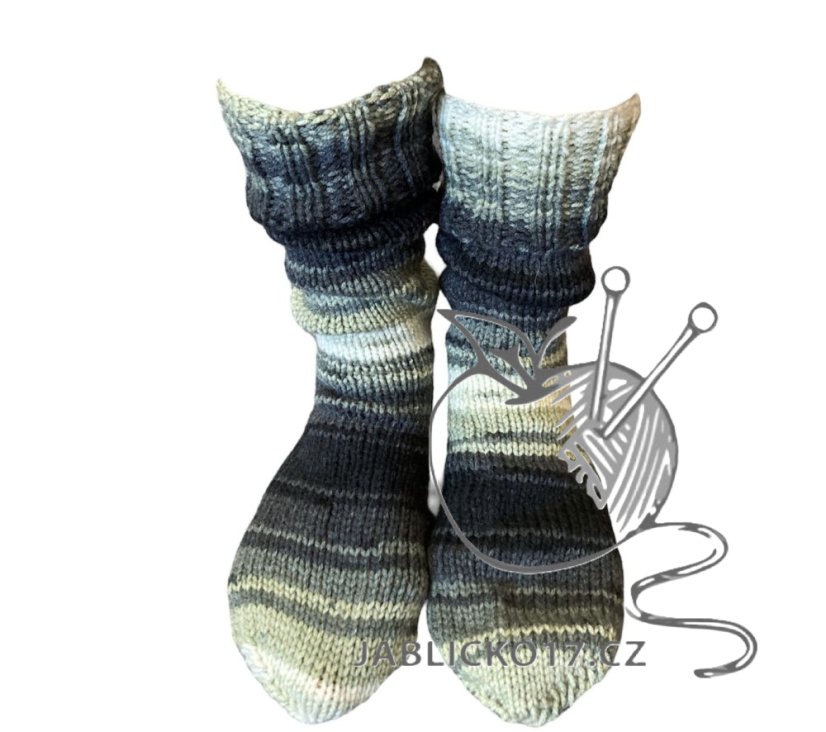 Ručně pletené ponožky na míru