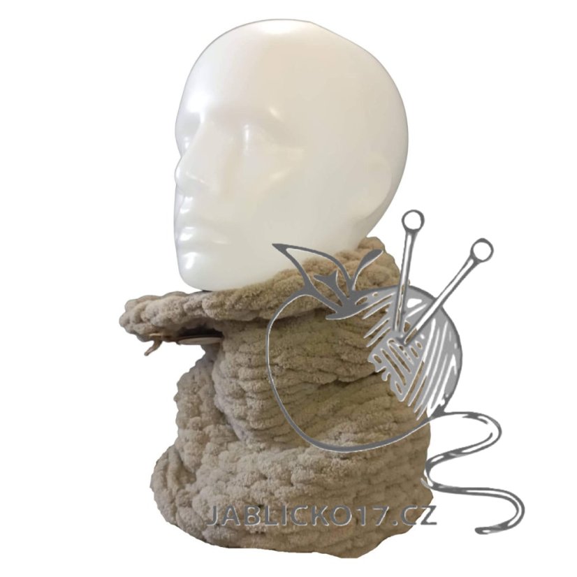 Nákrčník ručně pletený