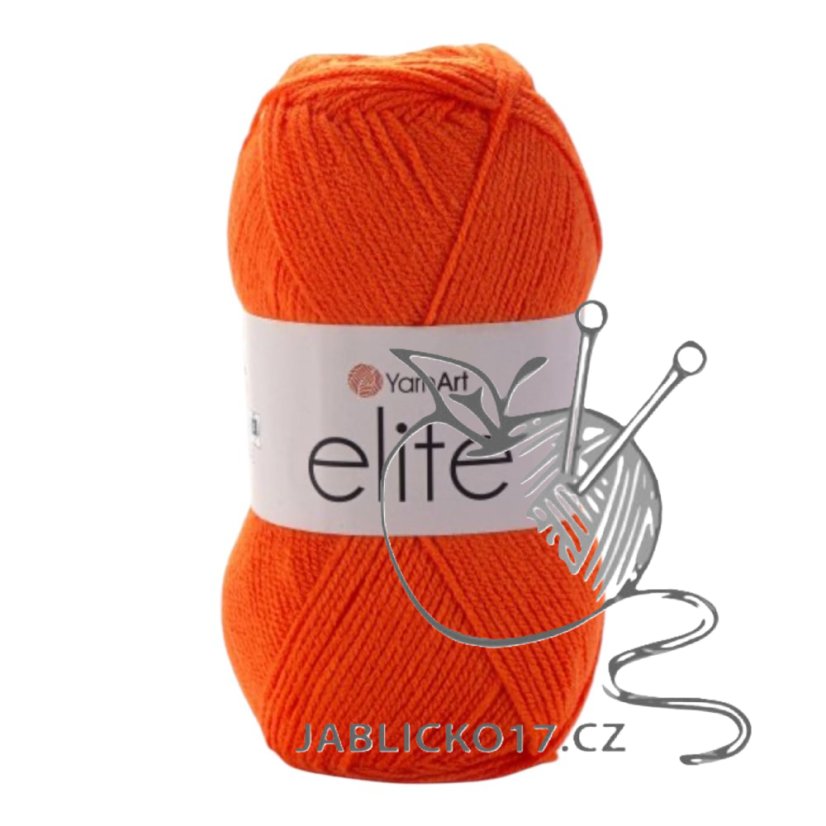 Elite - YarnArt neonově oranžová 8279