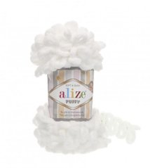 Puffy pletení bez jehlic/háčku