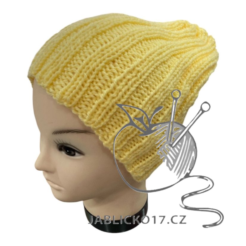 Čepice ručně pletená