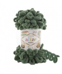 Puffy pletení bez jehlic/háčku