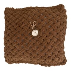 Polštářky 40x40 cm ručně pletené