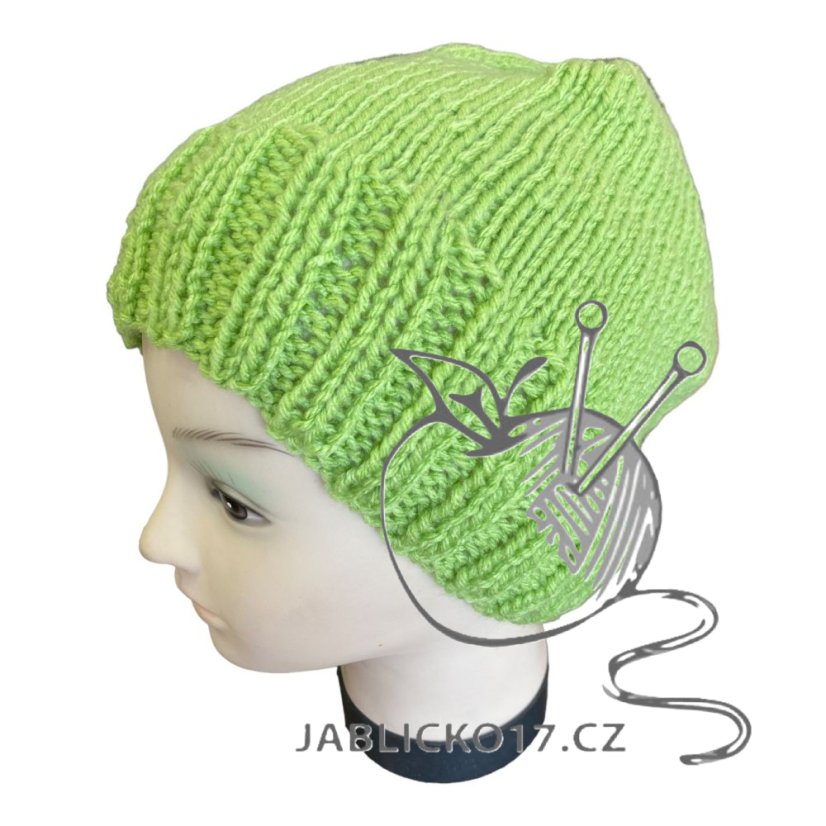 Čepice ručně pletená