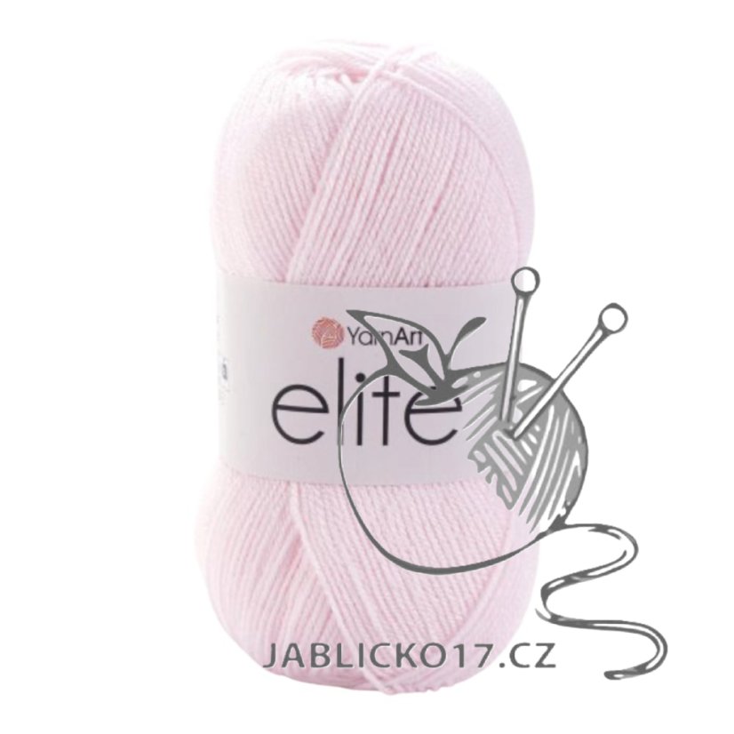 Elite - YarnArt světle růžová 853