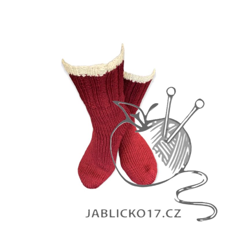 Ručně pletené ponožky na míru