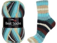 Best socks 4-fach Vlna-Hep