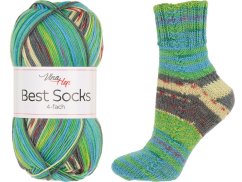 Best socks 4-fach Vlna-Hep