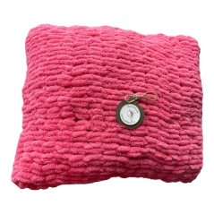 Polštářky 40x40 cm ručně pletené