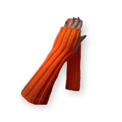 Návleky na ruce ručně pletené