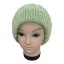 Čepice ručně pletená mintová