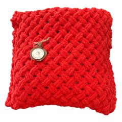 Polštářky 40x40 cm ručně pletené