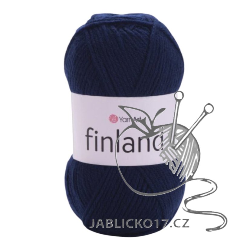 Finland tmavě modrá