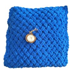 Polštářky 40x40 cm ručně pletené