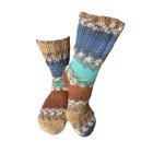 Ručně pletené ponožky