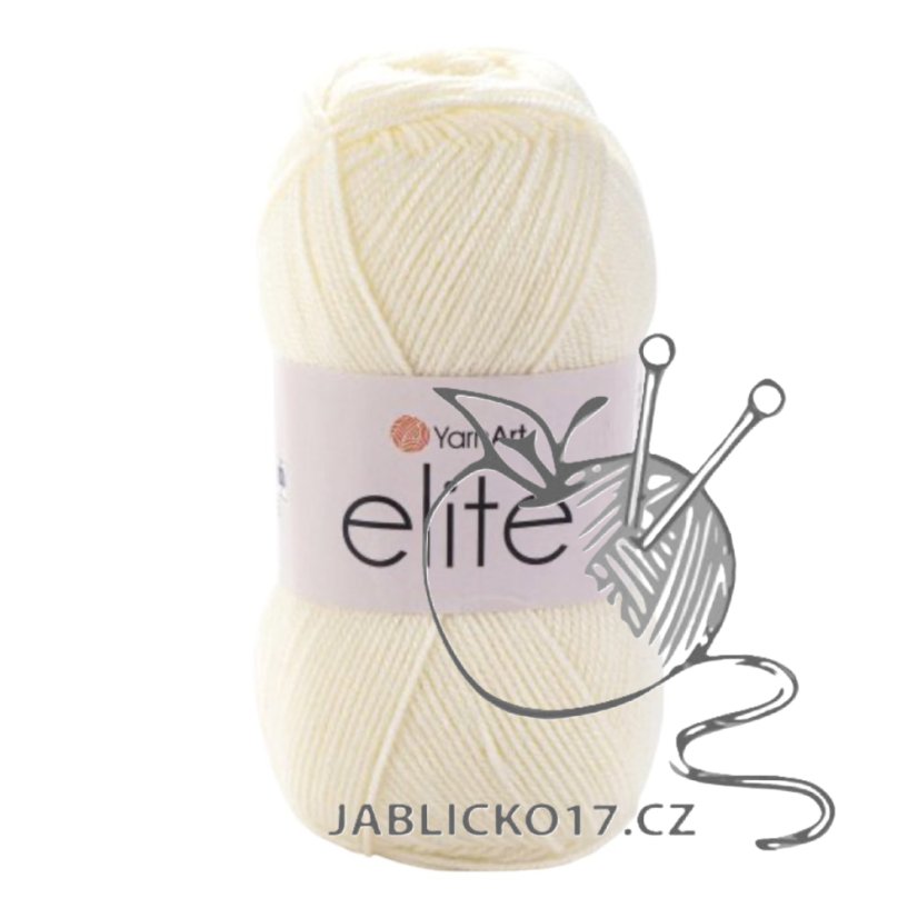 Elite - YarnArt smetanová 851 Elite - YarnArt smetanová 851