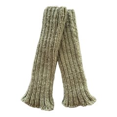 Návleky na nohy ručně pletené