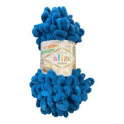 Puffy pletení bez jehlic/háčku