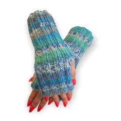 Návleky na ruce ručně pletené