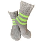 Ručně pletené ponožky relaxační