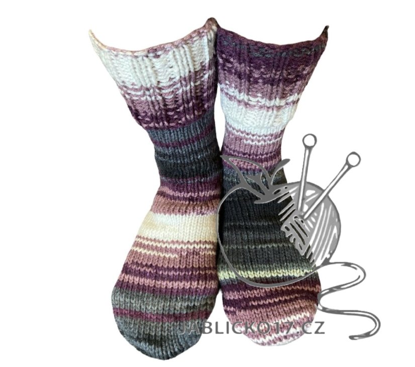 Ručně pletené ponožky na míru