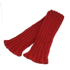 Návleky na nohy ručně pletené