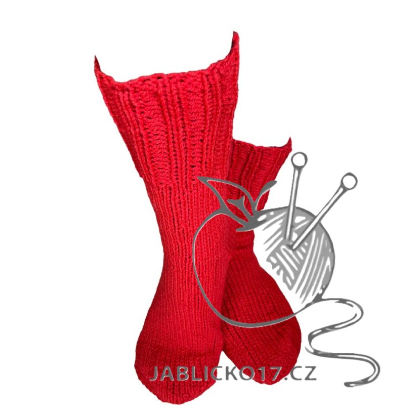 Ručně pletené ponožky na míru