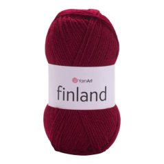 Finland tmavě červená