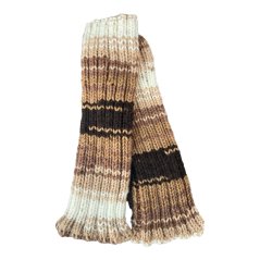 Návleky na nohy ručně pletené