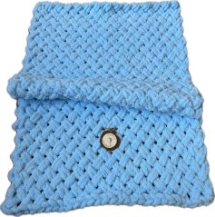 Deka ručně pletená cca 50x80 cm