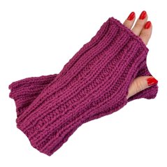 Návleky na ruce ručně pletené