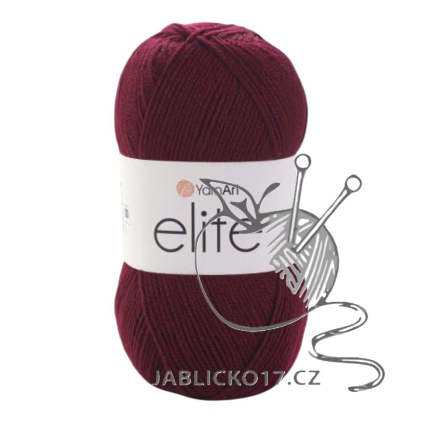 Elite - YarnArt bordo 877