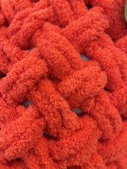 Deka ručně pletená na jednolůžko