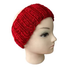 Čelenka ručně pletená třpytky