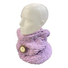 Nákrčník ručně pletený omotání na 2x